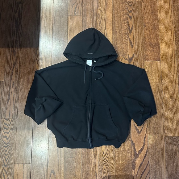 Aritzia Cozy Sweatfleece Mega Zip Up Hoodie - Size M - Picture 4 of 6